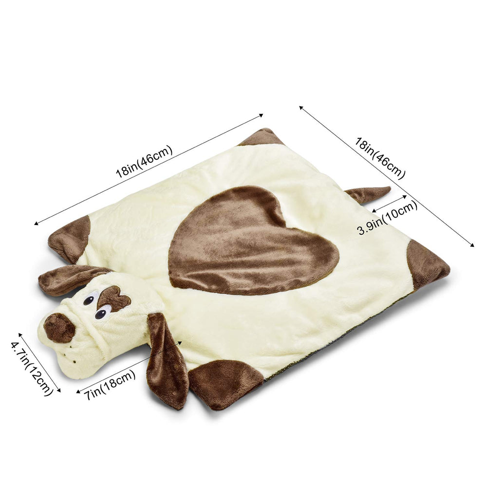 Moropaky Puppy Heartbeat Toy in cuddle scene illustrating puppy essentials.