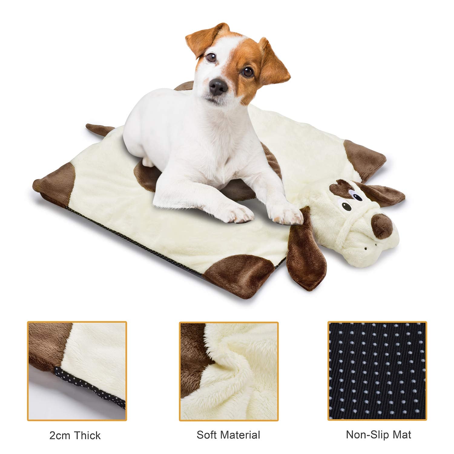 Moropaky Puppy Heartbeat Toy used during travel to soothe nerves.