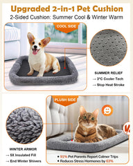 Morpilot Cat Carrier balanced mesh for airflow and safety during car rides.