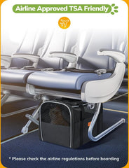 Morpilot Cat Carrier Soft safety-buckle ensures pet stays secure during transit.