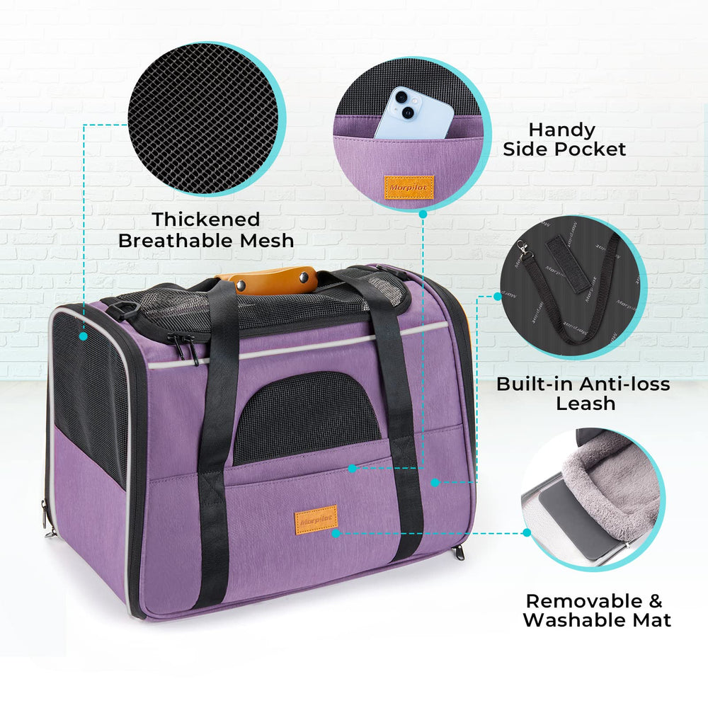 Morpilot adjustable strap converts into tote or shoulder bag