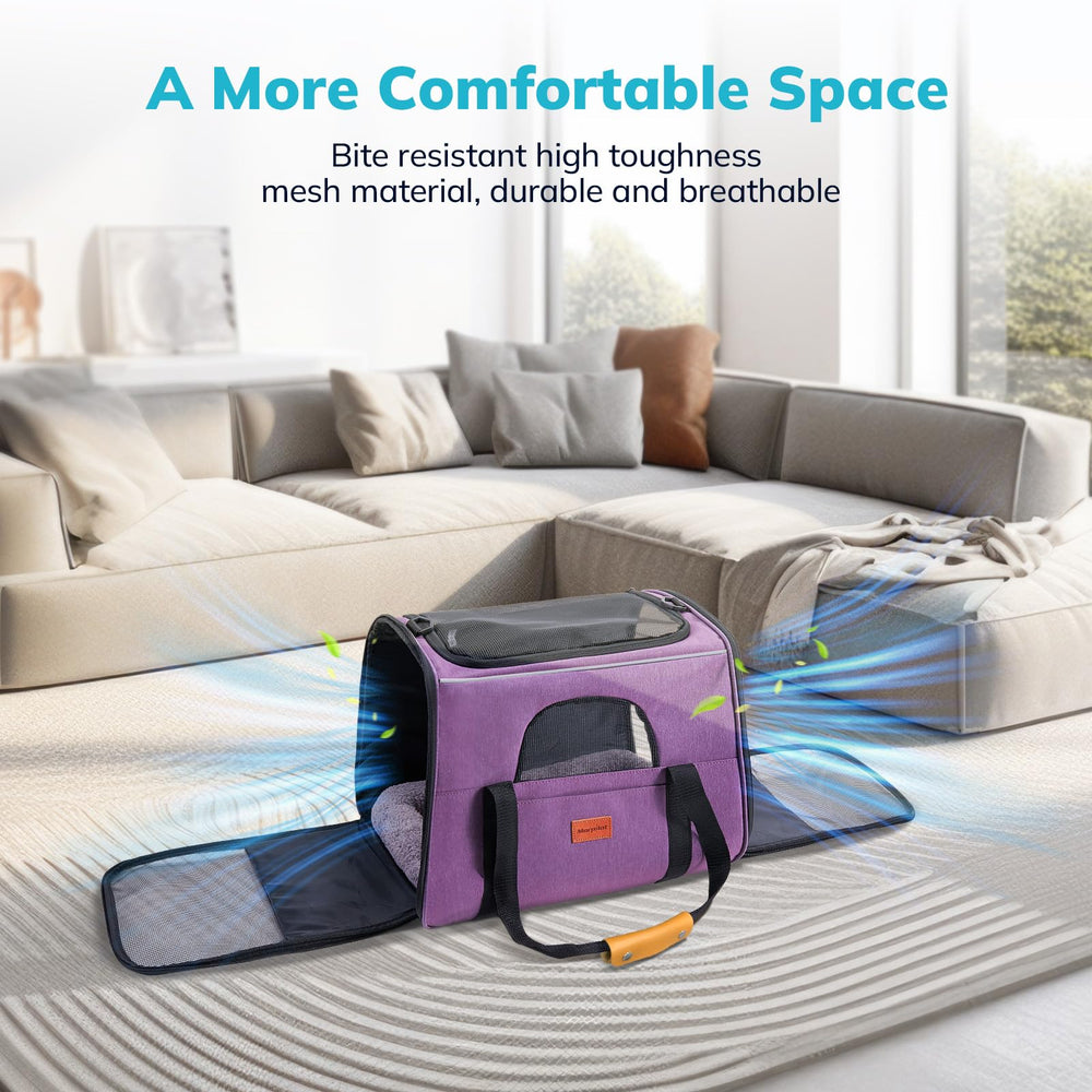 Morpilot carrier outside pocket for storing small essentials during trips