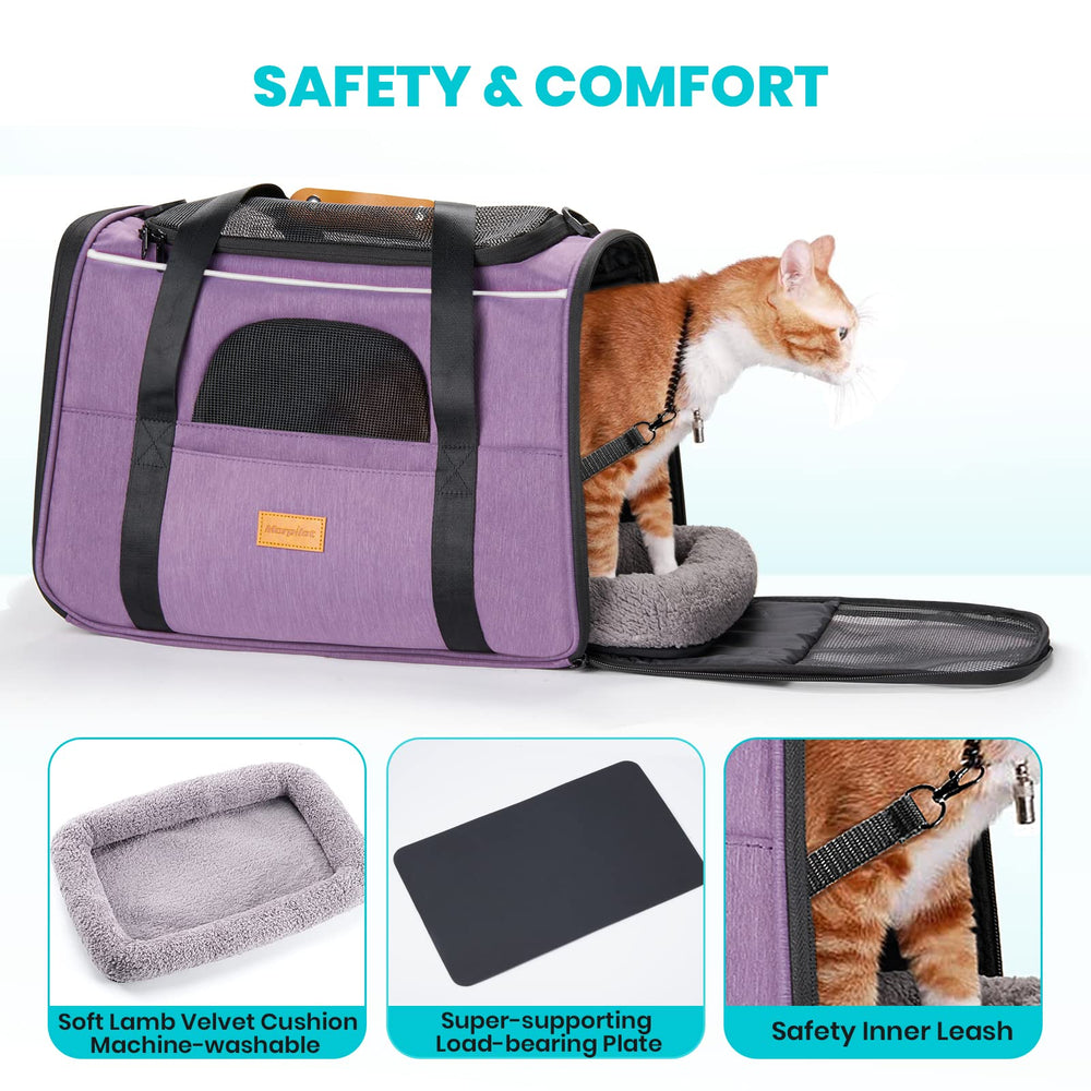 Morpilot carrier removable soft cushion for easy cleaning and comfort