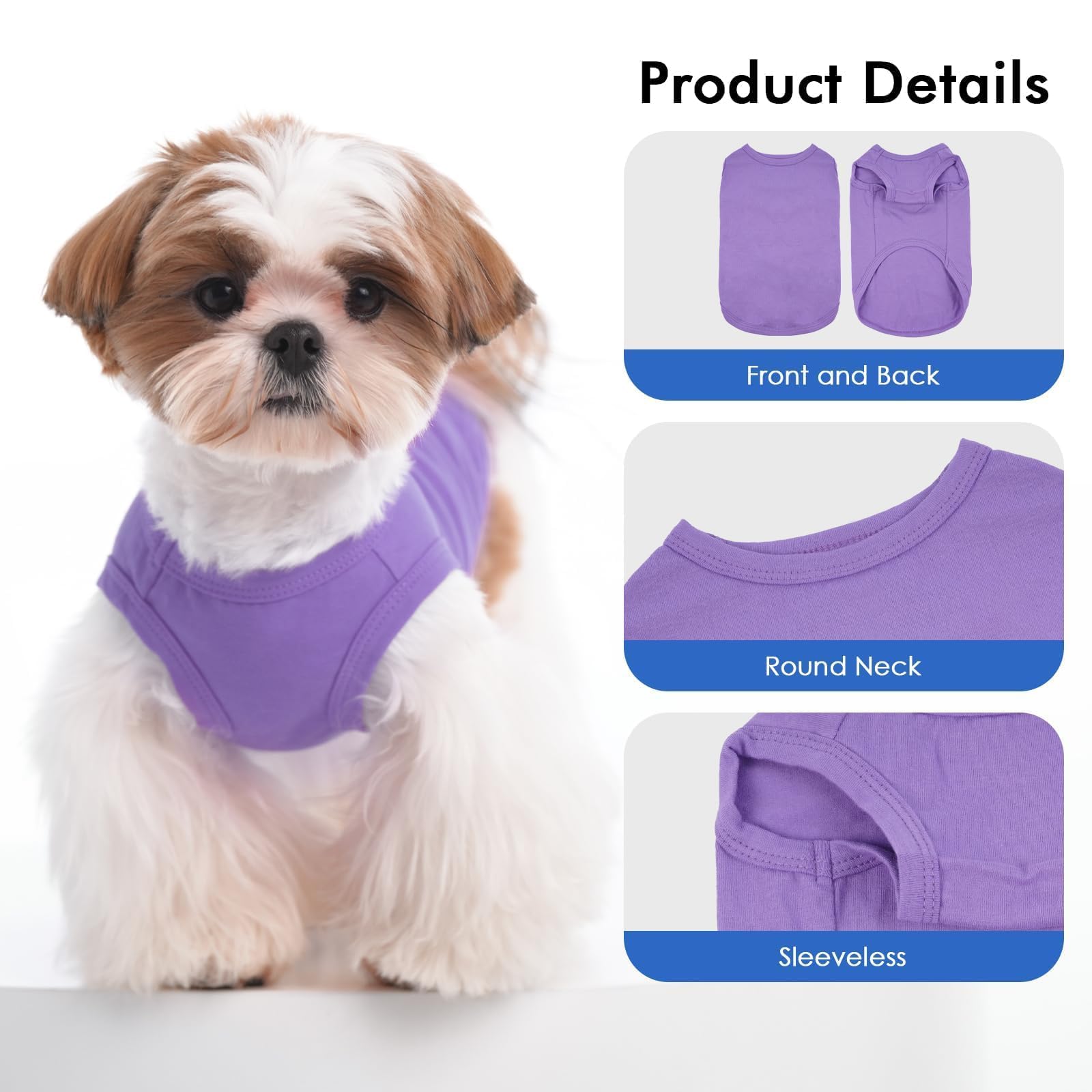 MORVIGIVE versatile dog shirt for outdoor walks and drizzly days.