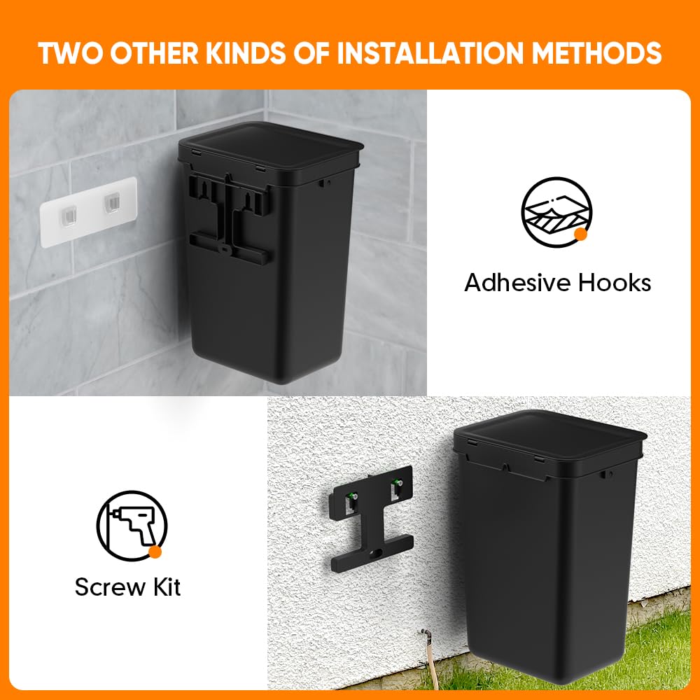 Moryimi compact 3.1-gallon design fits small outdoor spaces.
