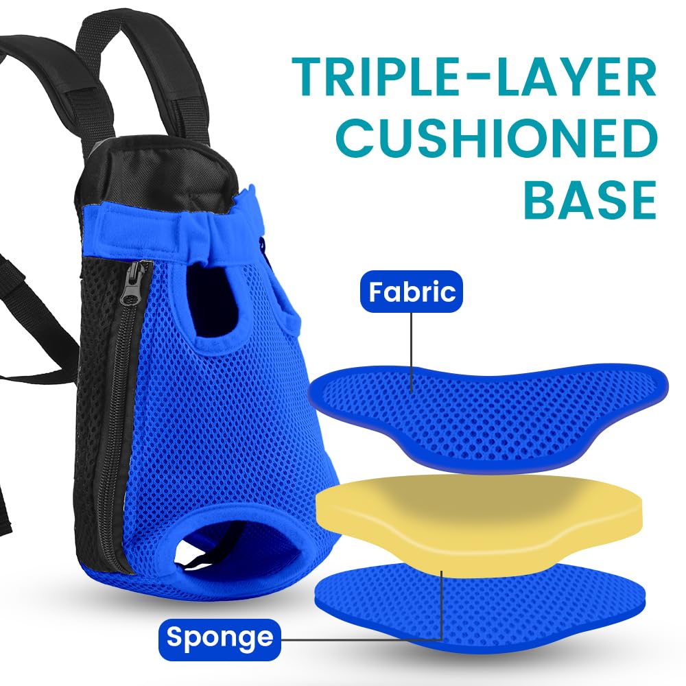 Mosago carrier bottom cushion close-up highlighting soft padding support