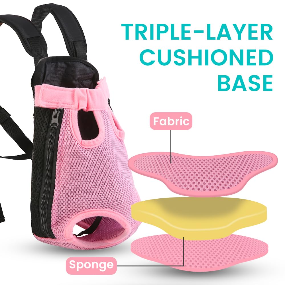 Mosago breathable material keeps your dog cool during adventures