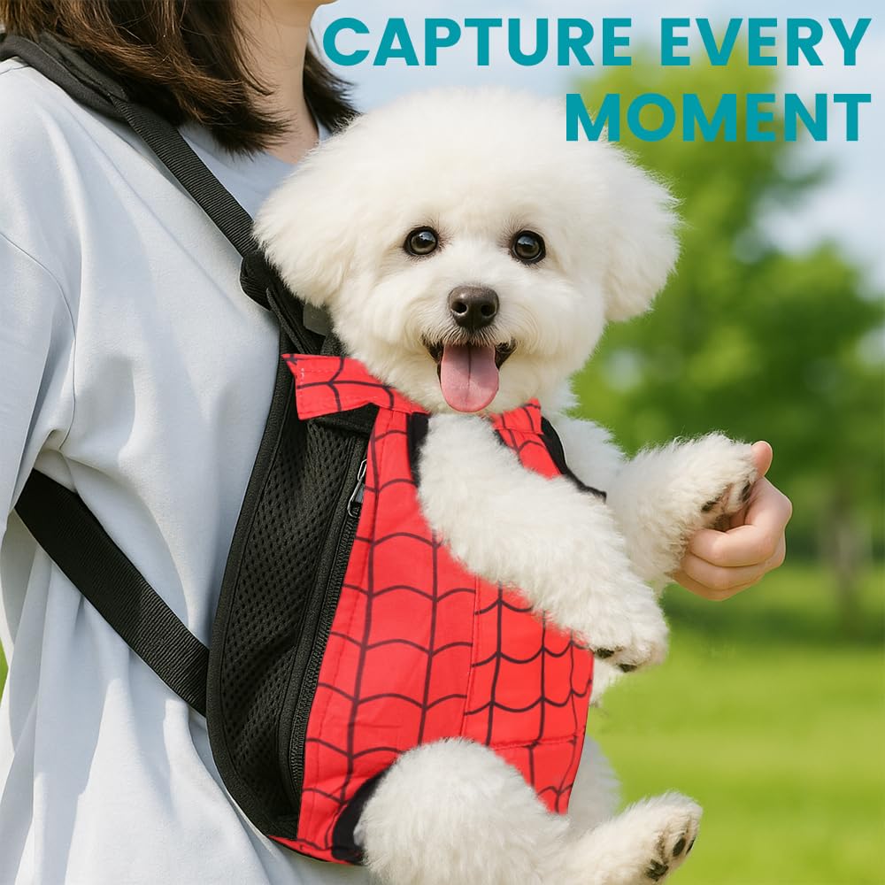 Mosago dog backpack legs-out design supports natural posture during errands