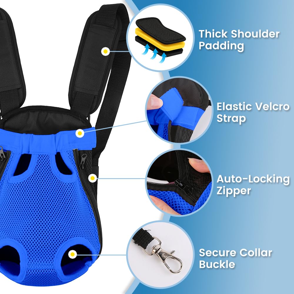 Mosago backpack shoulder straps with breathable mesh for all-day wear