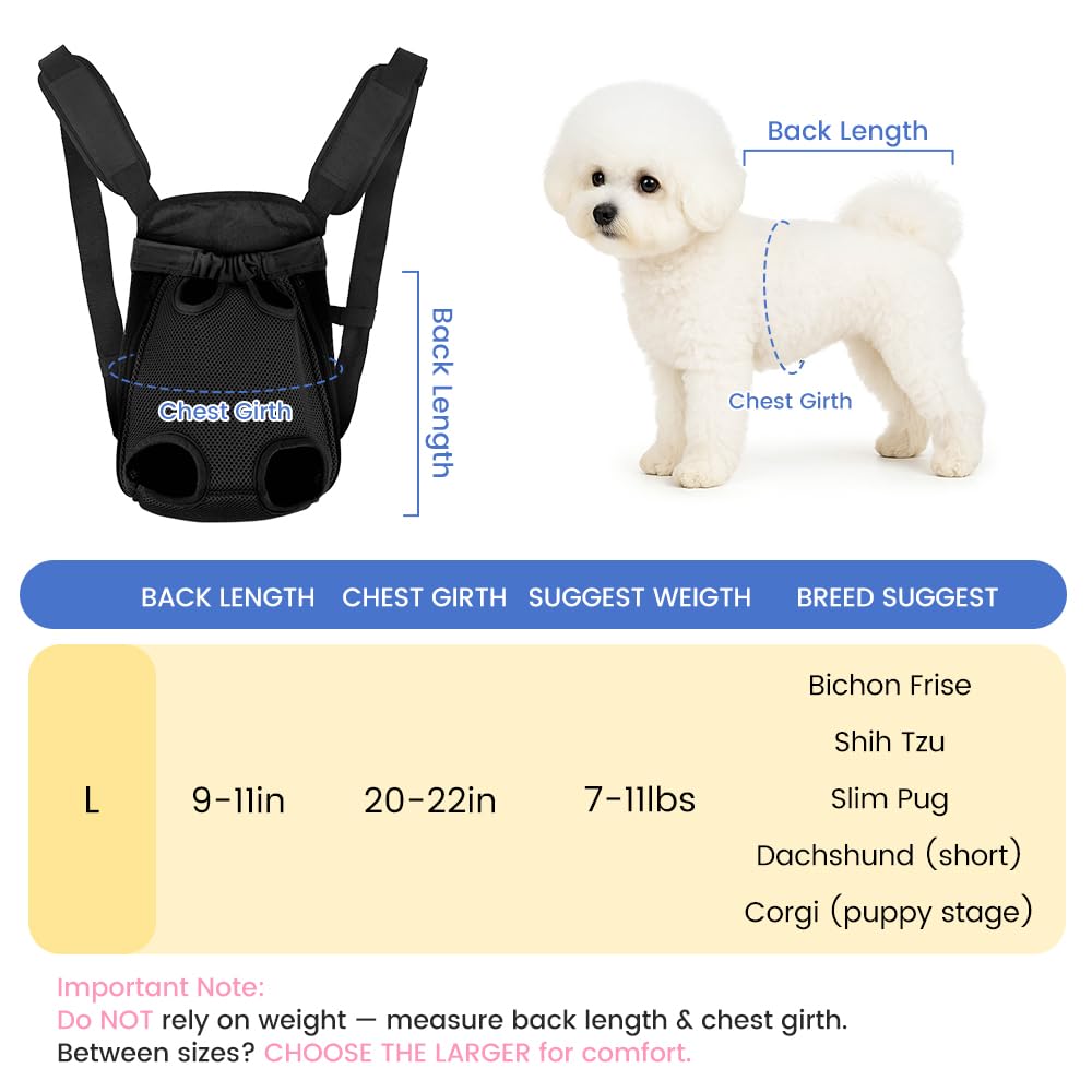 Mosago dog backpack side wear highlights hands-free commuting and effortless carrying.