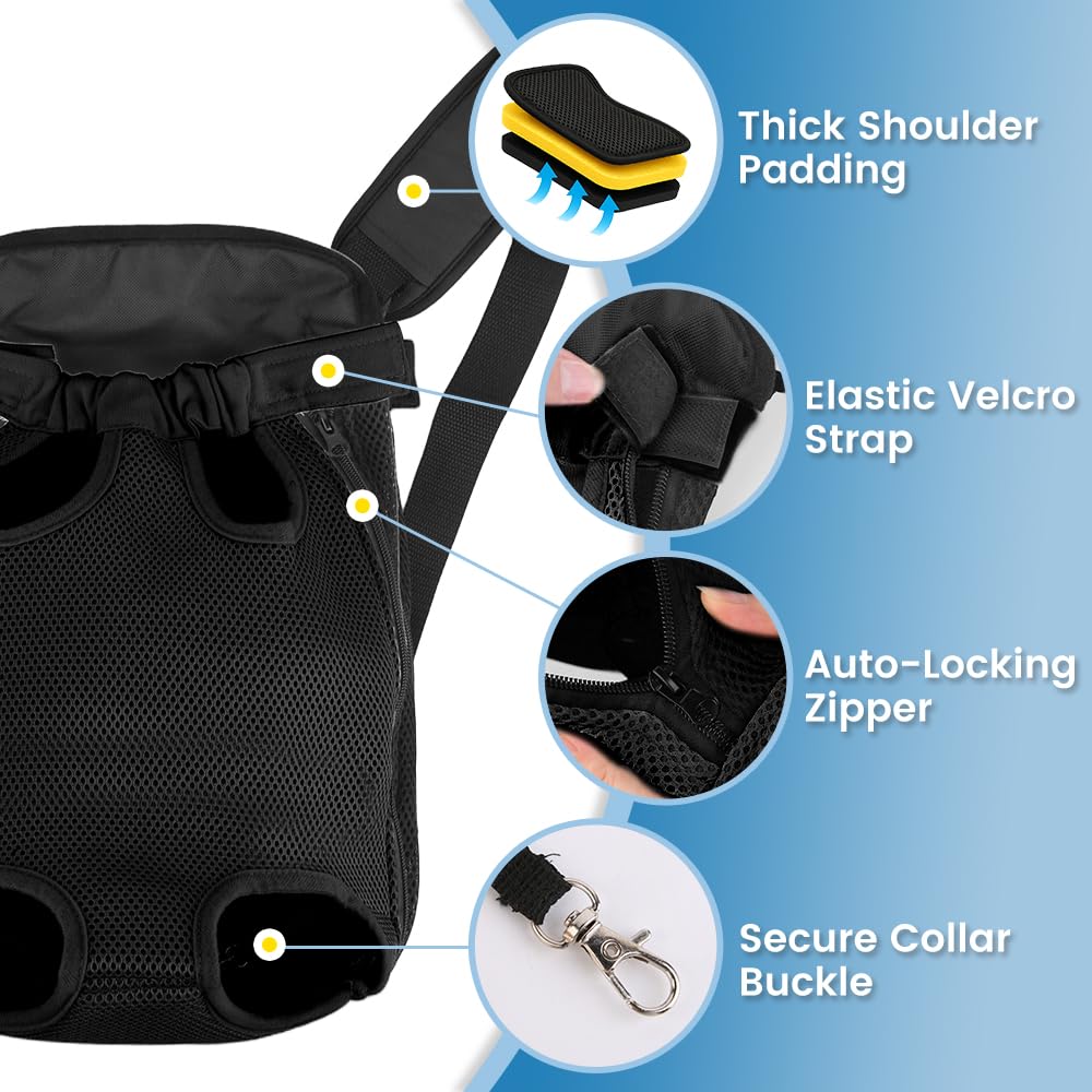 Tail-out design reduces friction for pets in Mosago carrier
