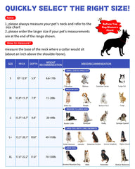 Mosago dog cone drawstring-neck ensures secure fit and easy on/off