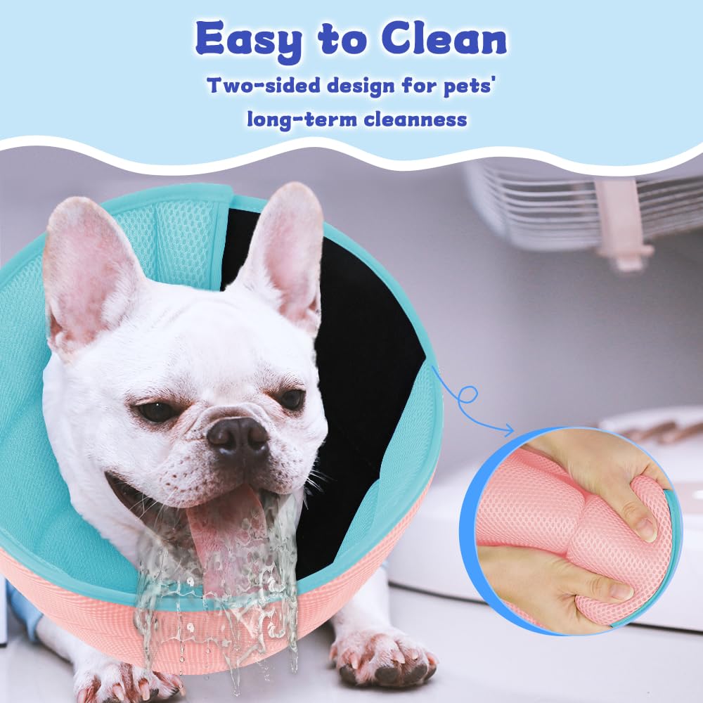 Mosago vet-recommended-recovery-cone uses non-toxic materials for safe use.
