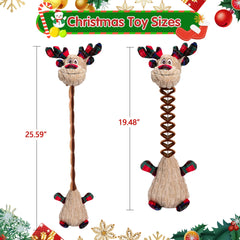 Motsamla crinkle-paper dog toy tail and ears add multi-sound excitement