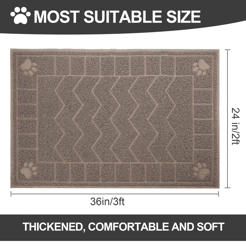 Motsamla litter trapper design captures litter before it escapes the box.
