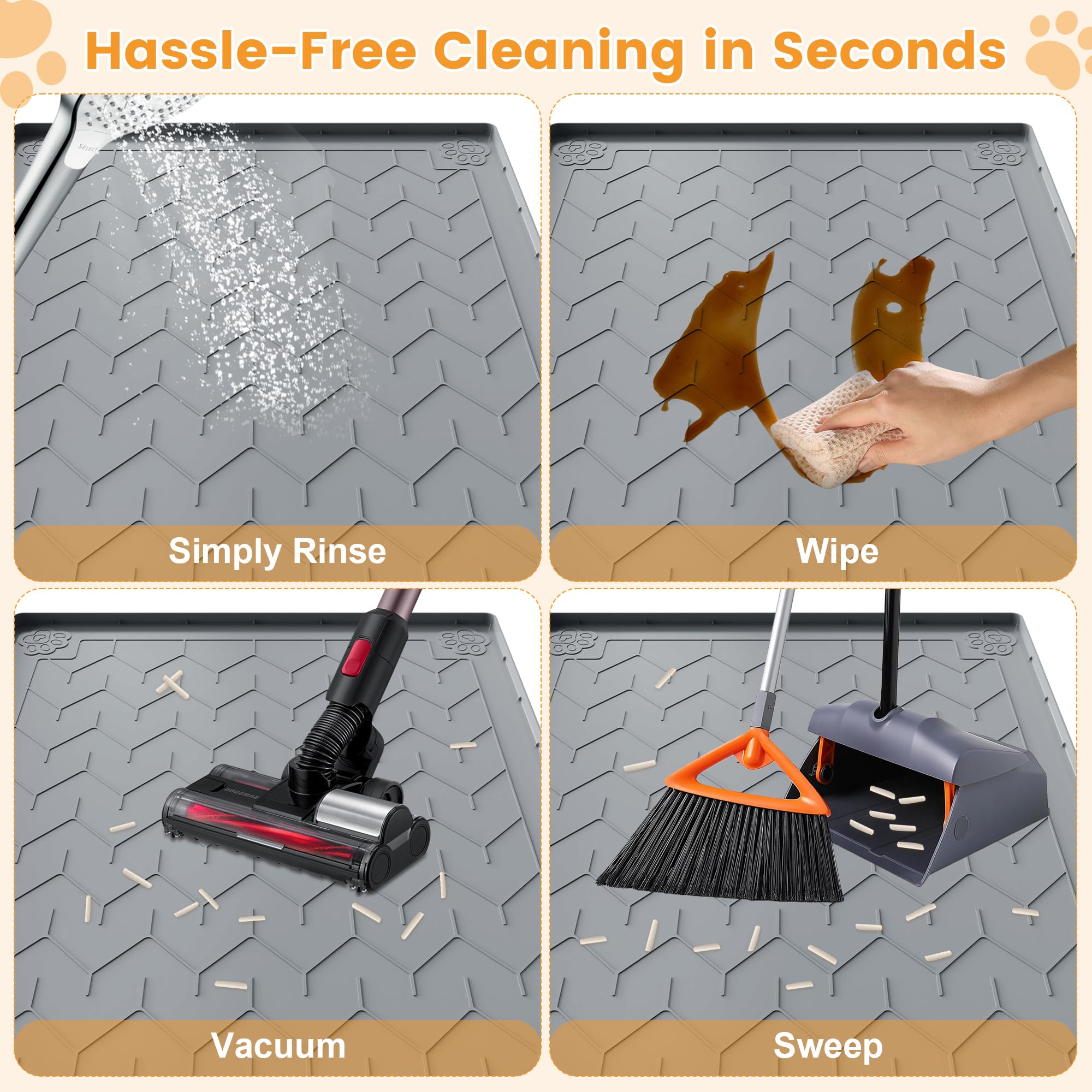 Motsamla paw-safe surface offers comfortable footing for cats