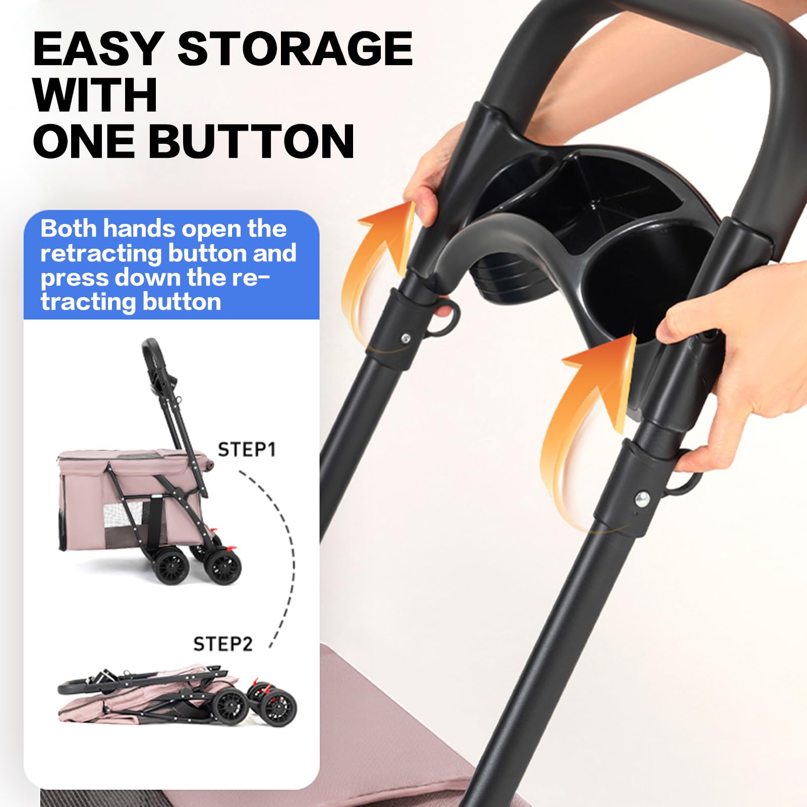 MOV COMPRA padded mat is removable for easy cleaning and year-round comfort.