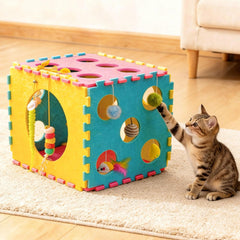 MOYMO cat cave pillow PP cotton offers cloud-like comfort and support