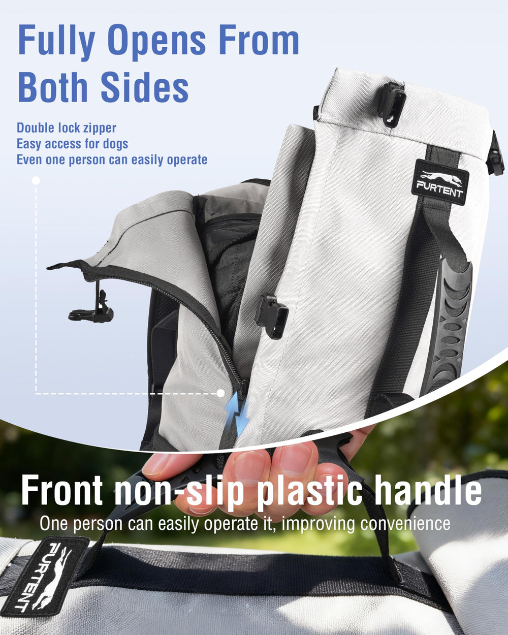 Moysoon waterproof-durable fabric stands up to rain and urban use