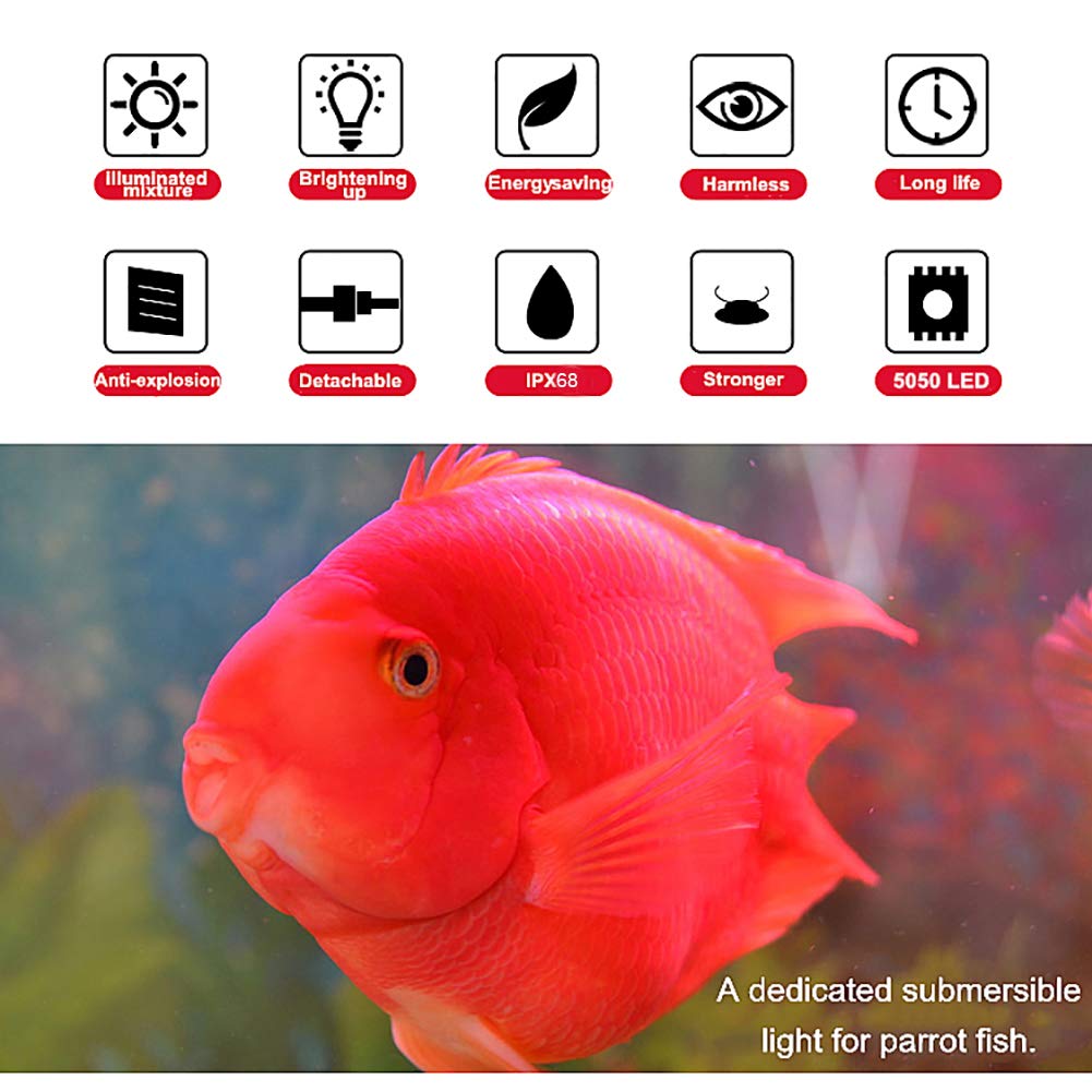 MQ 20in 24 LEDs color bar creates vivid scenes with preset modes.