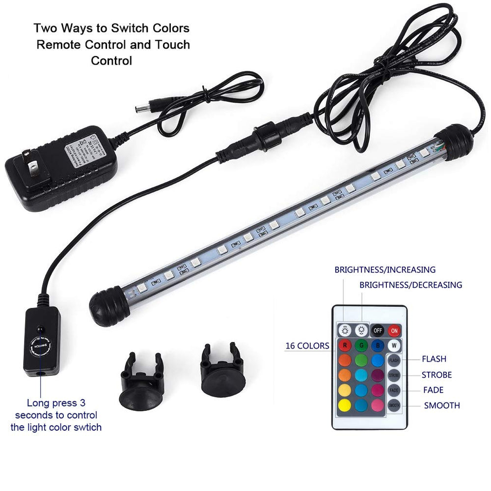 MQ 23in suction cups installation keeps the light secure.