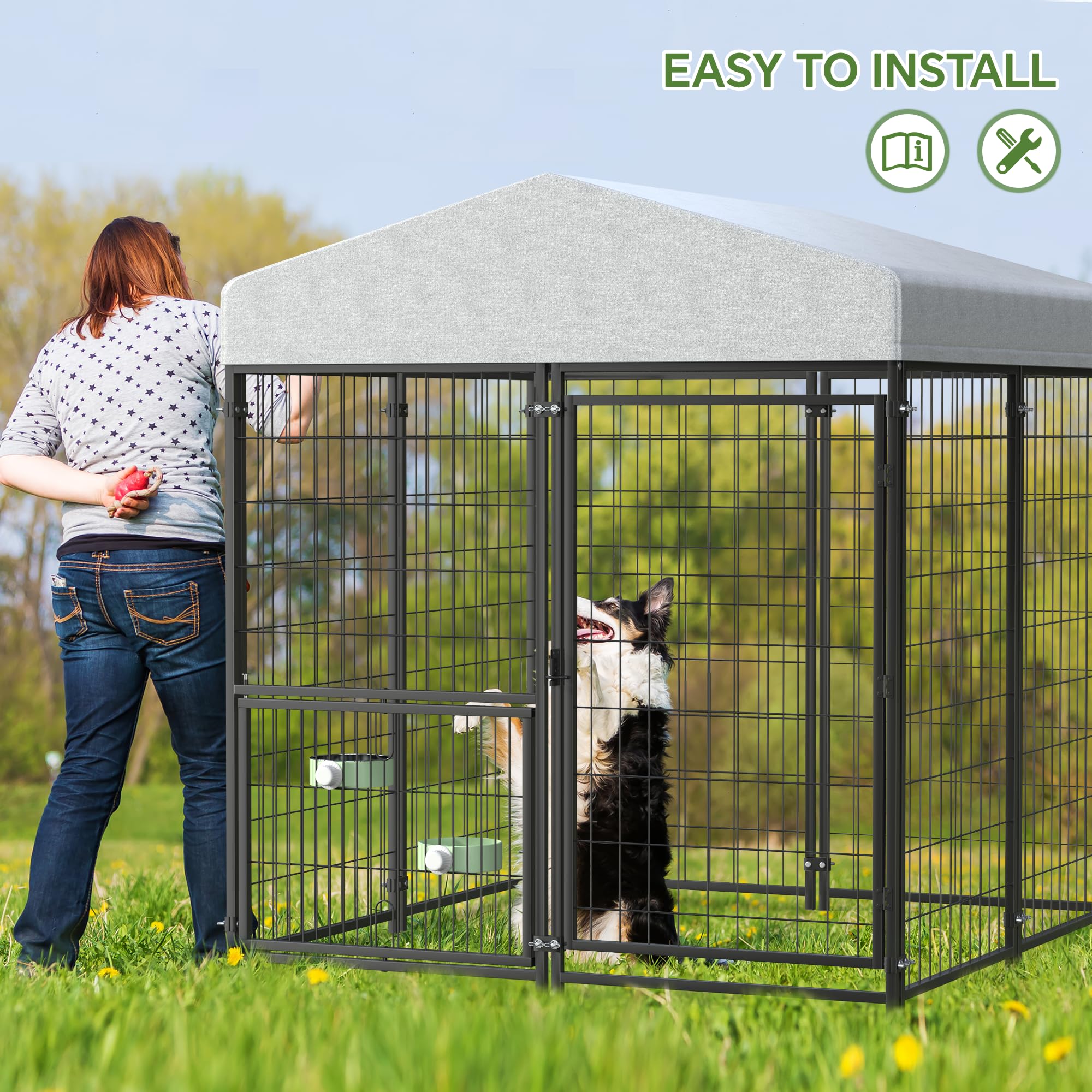 Mr IRONSTONE easy-assembly guide and included tools speed up setup.