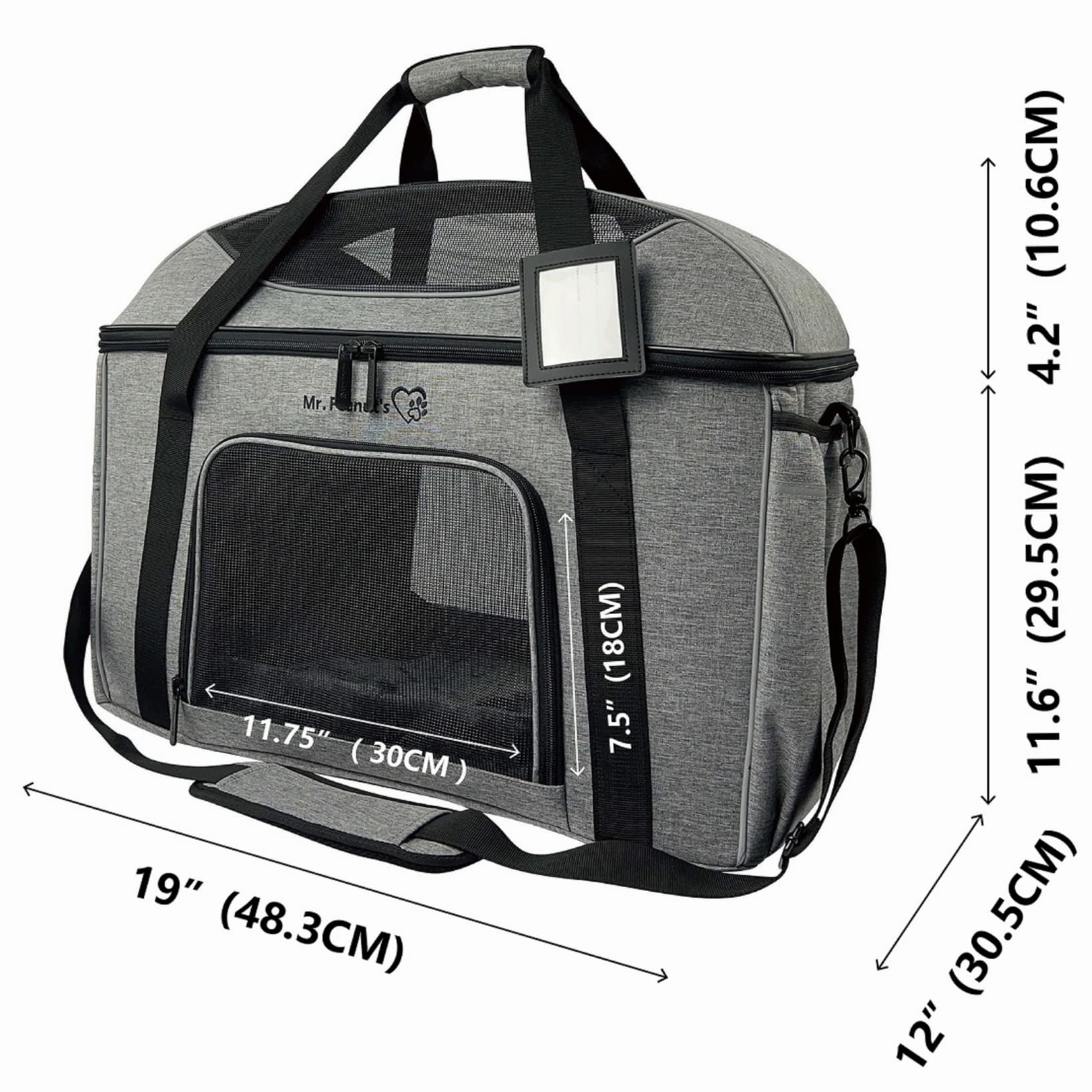Mr. Peanut's Coronado top view demonstrates one-piece rigid mesh panel for durability