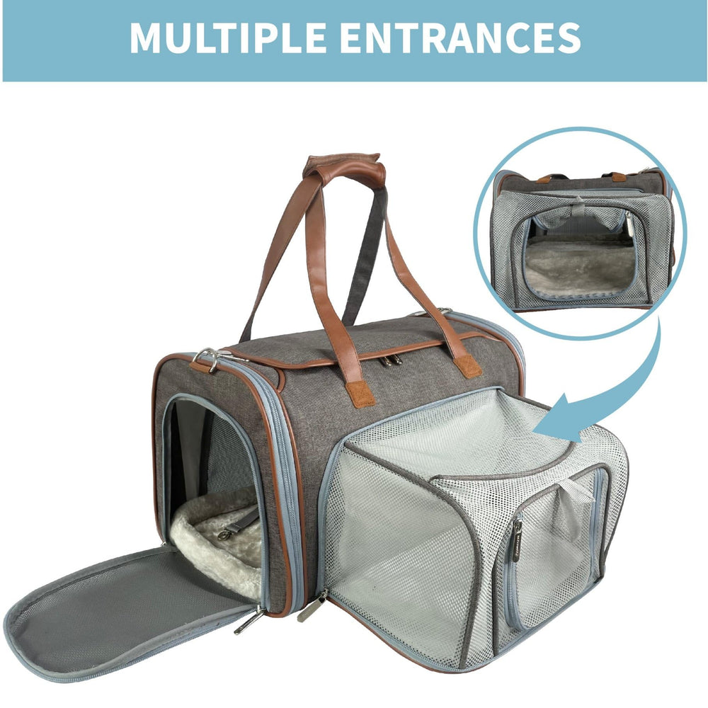 Mr. Peanut's Gold Series Big Apple XL features large mesh windows for ventilation.
