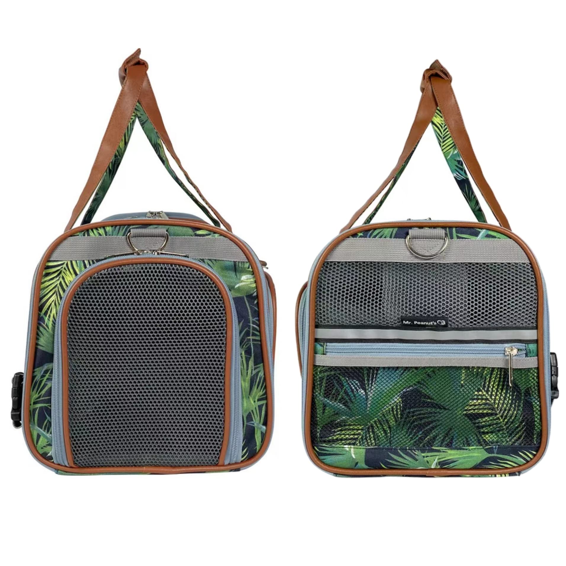 Mr. Peanut's Gold Series Tropical expanded interior—spacious for lay-down pets.