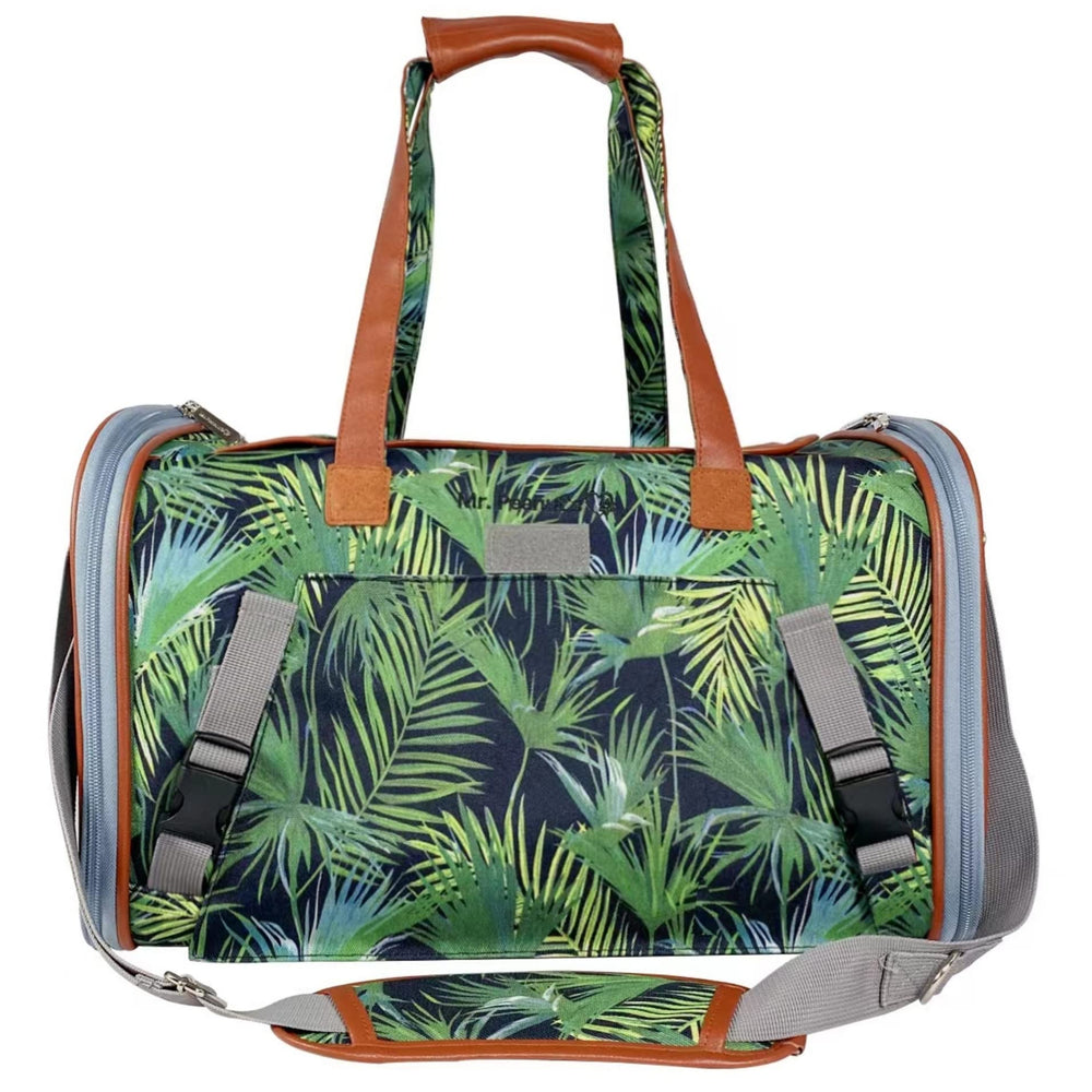 Mr. Peanut's Gold Series Tropical padded shoulder strap—easy, hands-free carrying.