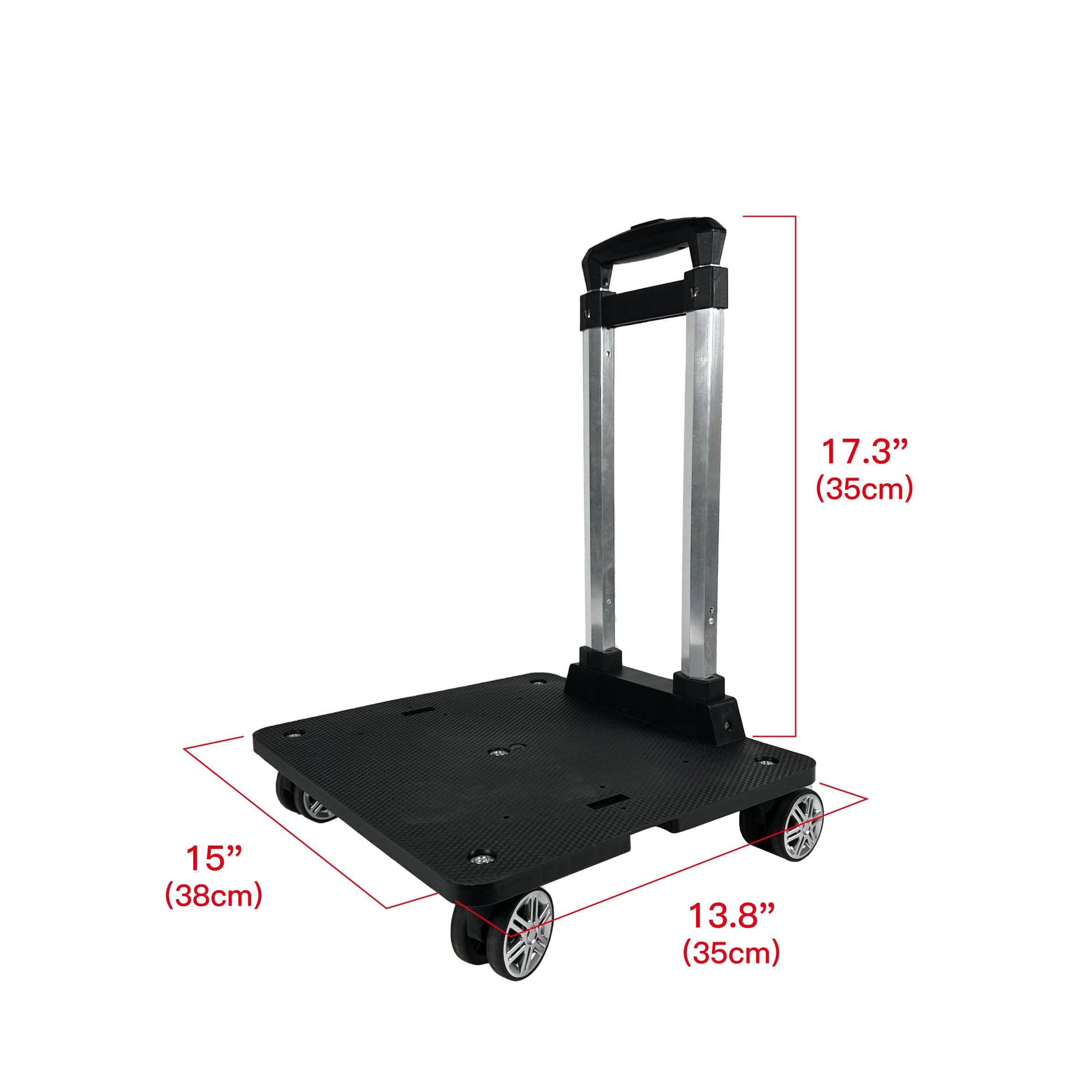 Mr. Peanut's Wheelbase reduces shoulder strain with weight distribution