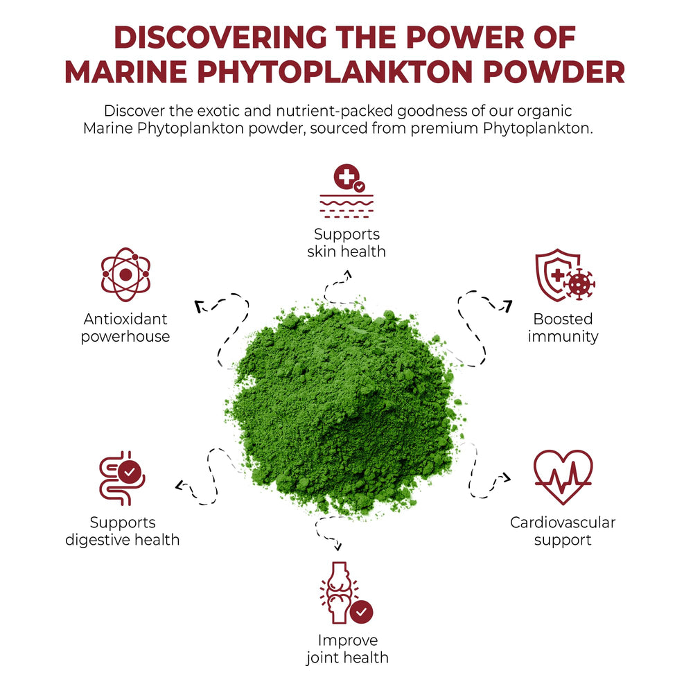 Mr Ros breeder-trusted marine phytoplankton powder as a single-ingredient supplement.