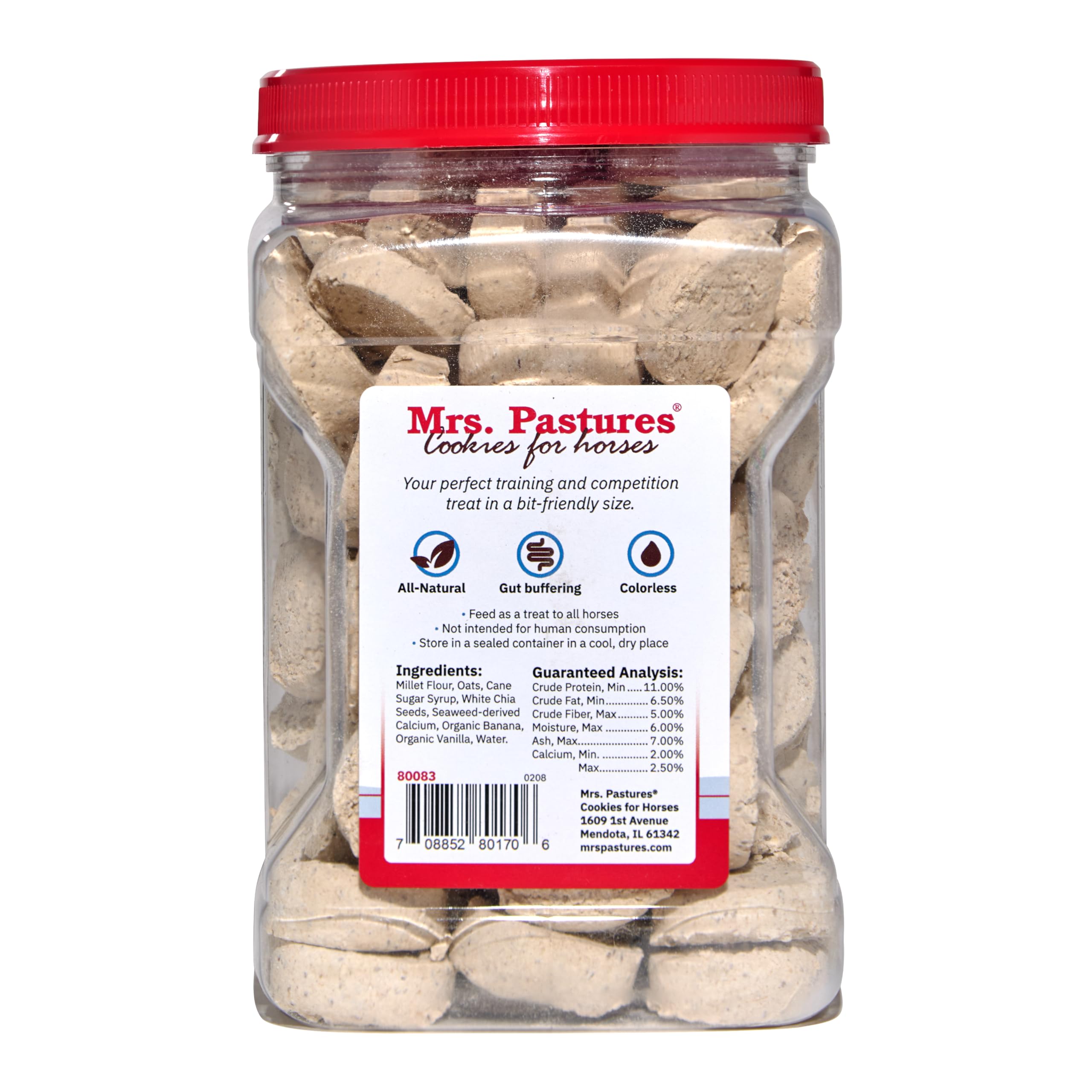 Mrs Pastures horse treats close-up—crispy texture ideal for rewards.