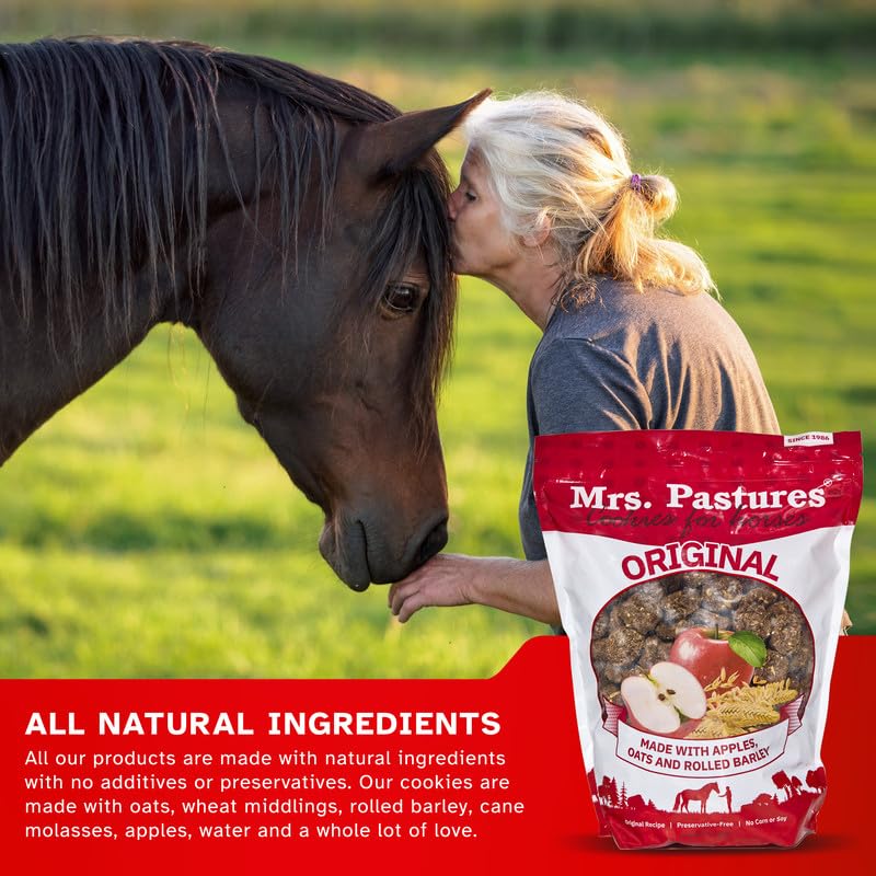 Mrs Pastures no corn soy icon highlights an allergy conscious option for sensitive horses