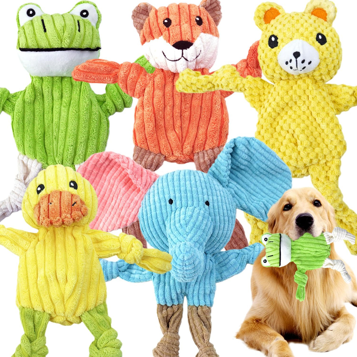 MRSOHRET lion toy for dogs with durable chew and interactive play