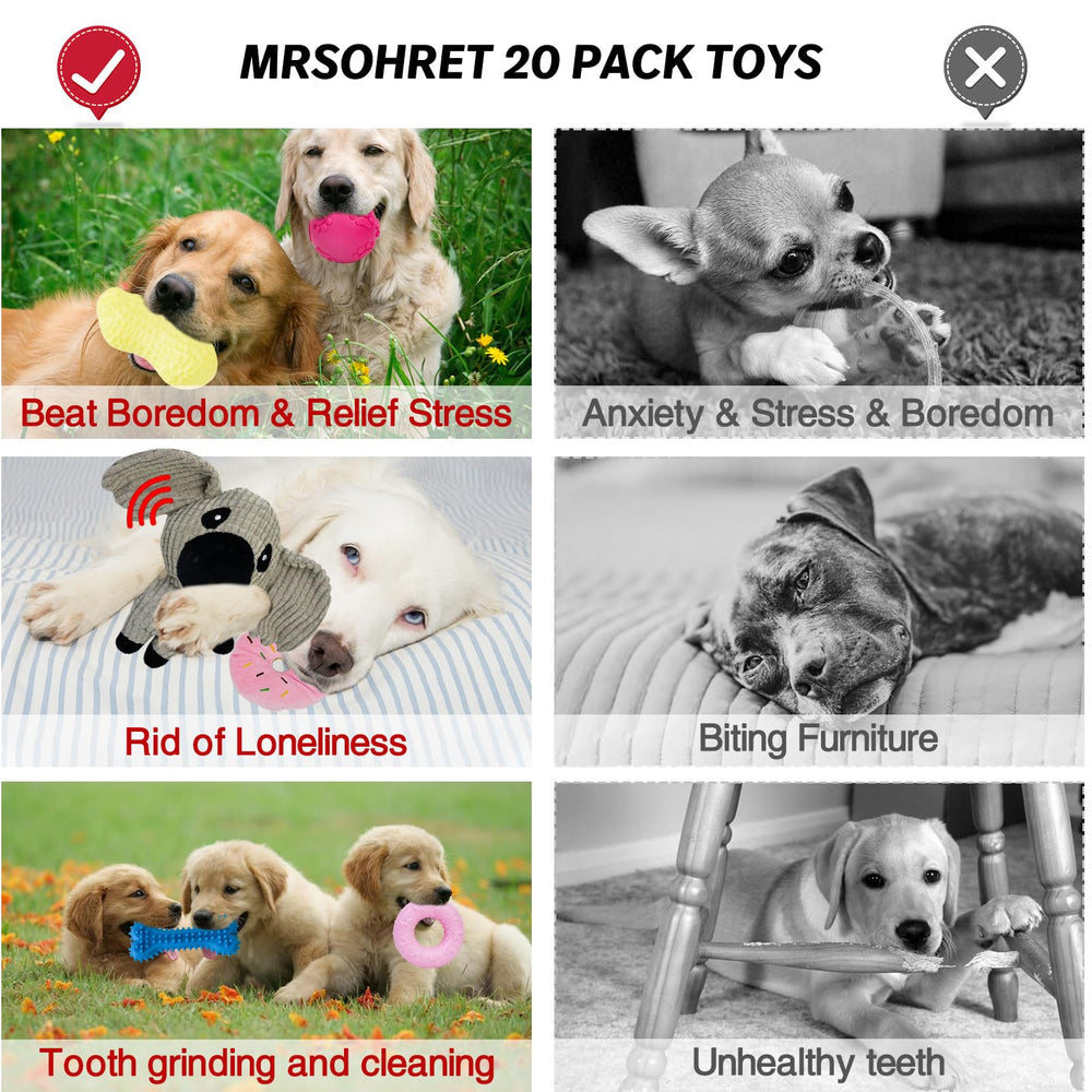 MRSOHRET storage basket keeps dog toys tidy for trips