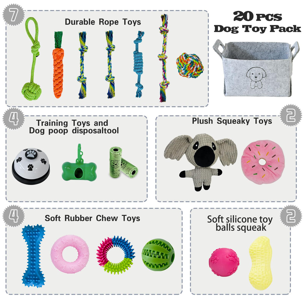 MRSOHRET toothbrush rubber toys clean teeth during playtime and soothe gums