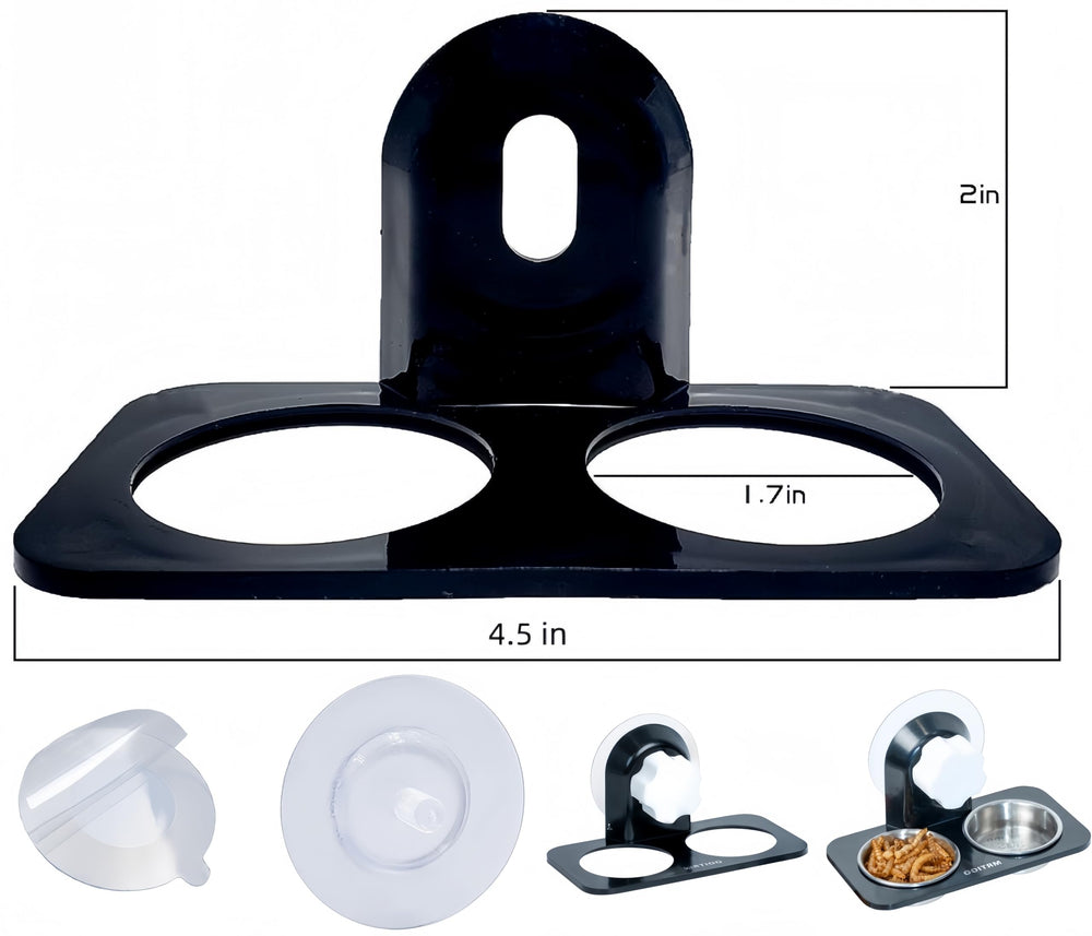 MRTIOO includes 10 cups for versatile feeding and water options