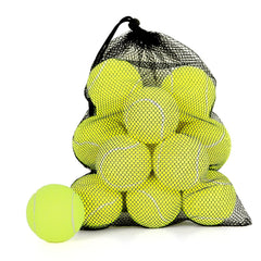 MRYCZ FYRHD 24-pack tennis balls in mesh bag for easy transport.