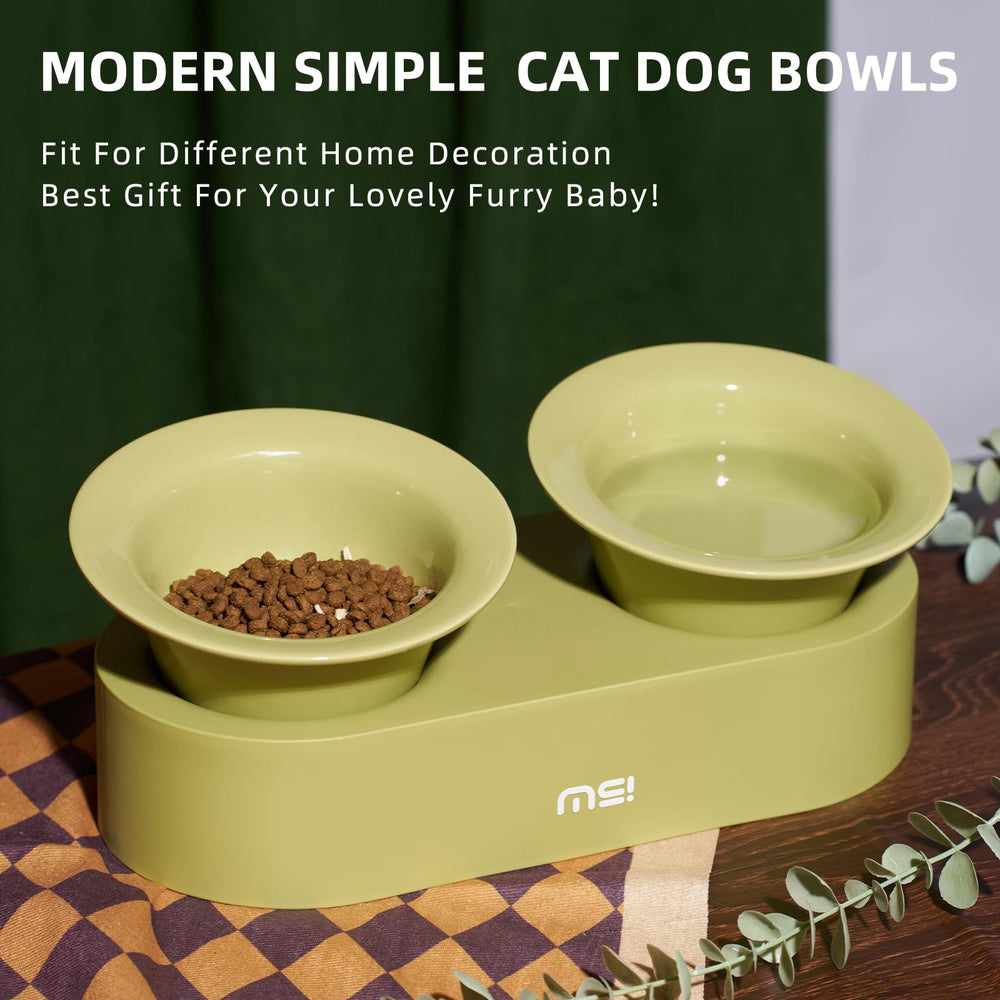 MS Make Sure versatile set suits cats and small dogs, featuring generous 320ml bowls.