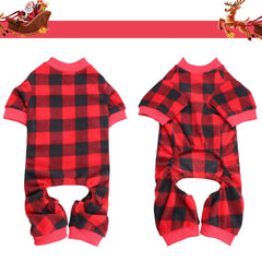 Mtliepte pijama para perro corte amplio para comodidad al moverse.
