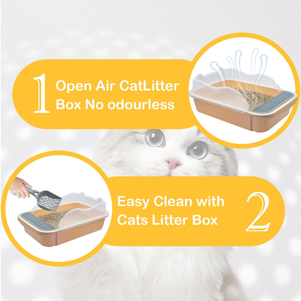 MUYG hollow pedal design prevents tracking when your kitten exits