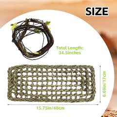 MUYG reptile vine decoration adds natural color and climbing enrichment