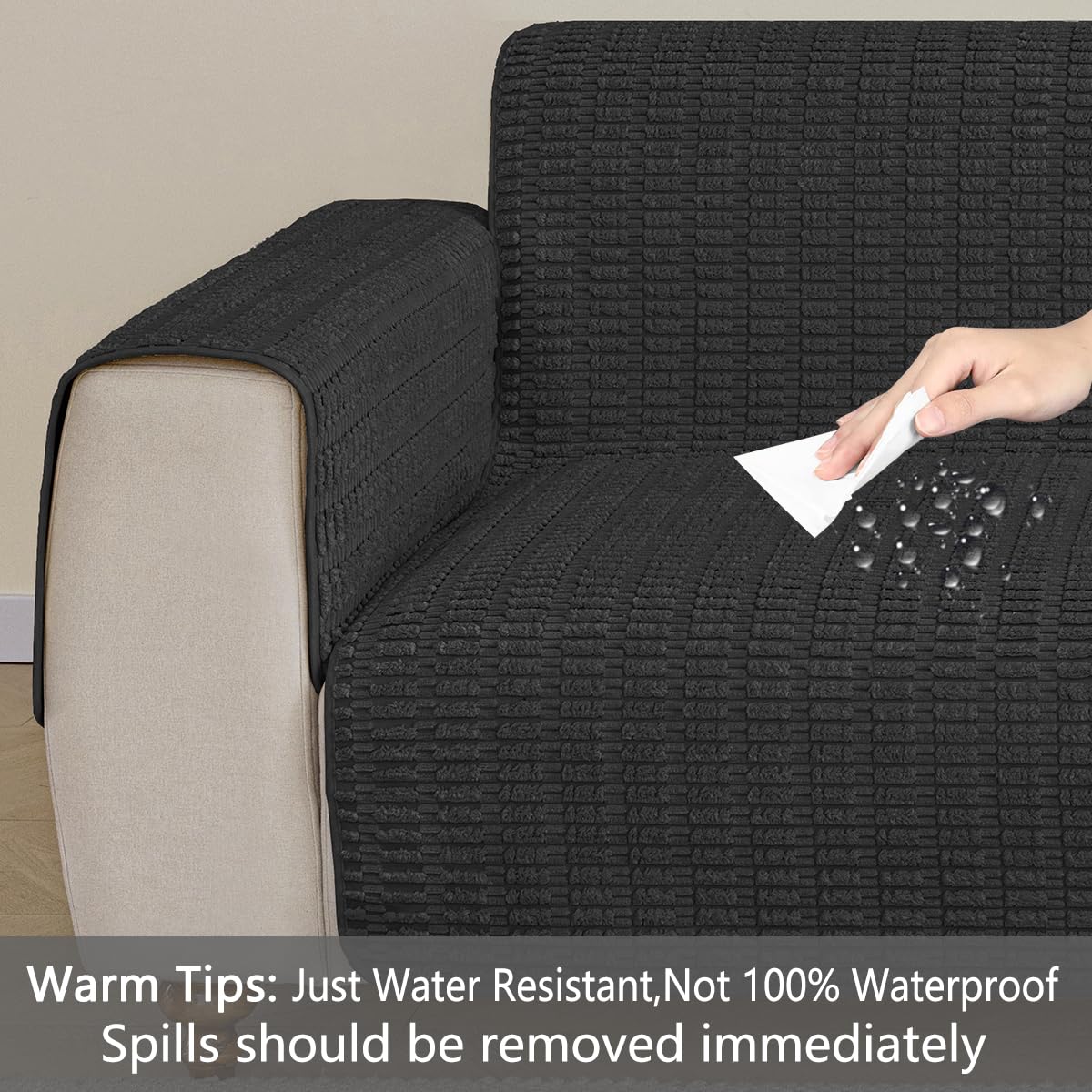 Muamar anti-slip silica gel keeps cover in place