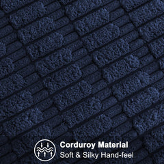 Muamar couch protector demonstrates spill resistance and easy furniture maintenance.