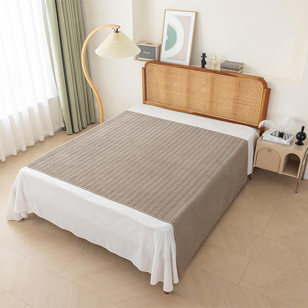 Muamar dog bed cover waterproof anti-slip surface helps keep furniture clean.