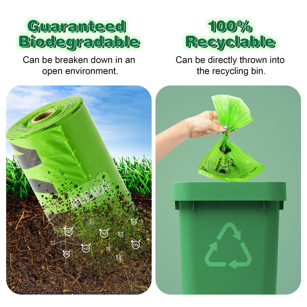 MUAMUA extra-thick 9x13 inch bags for robust, leak-proof containment.