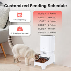 MUBBI large-capacity cat feeder with desiccant bag maintains freshness