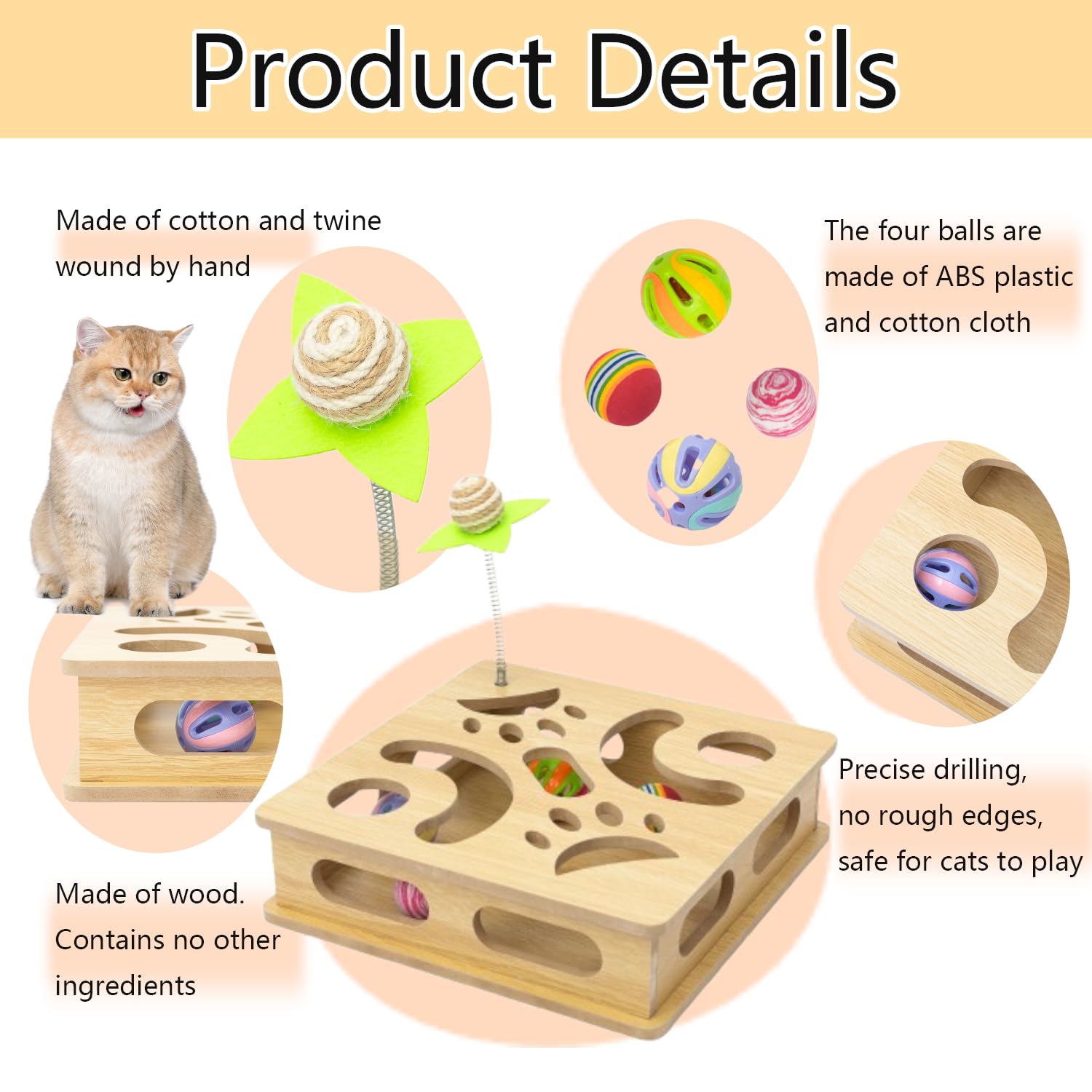 MUCAOL safe materials, wood composite with smooth edges for safe indoor use.