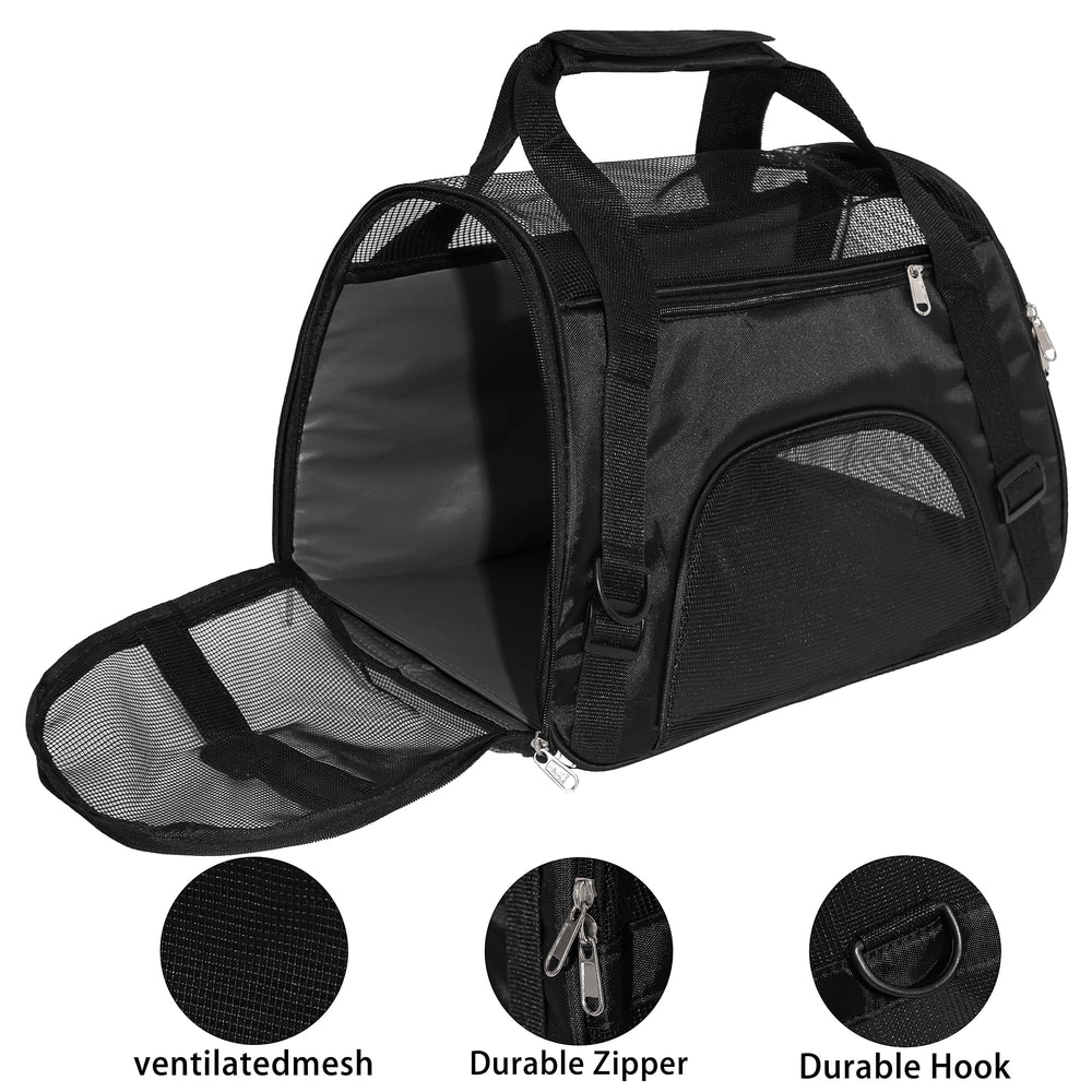 MuchL pet carrier adjustable padded shoulder strap for comfortable carrying